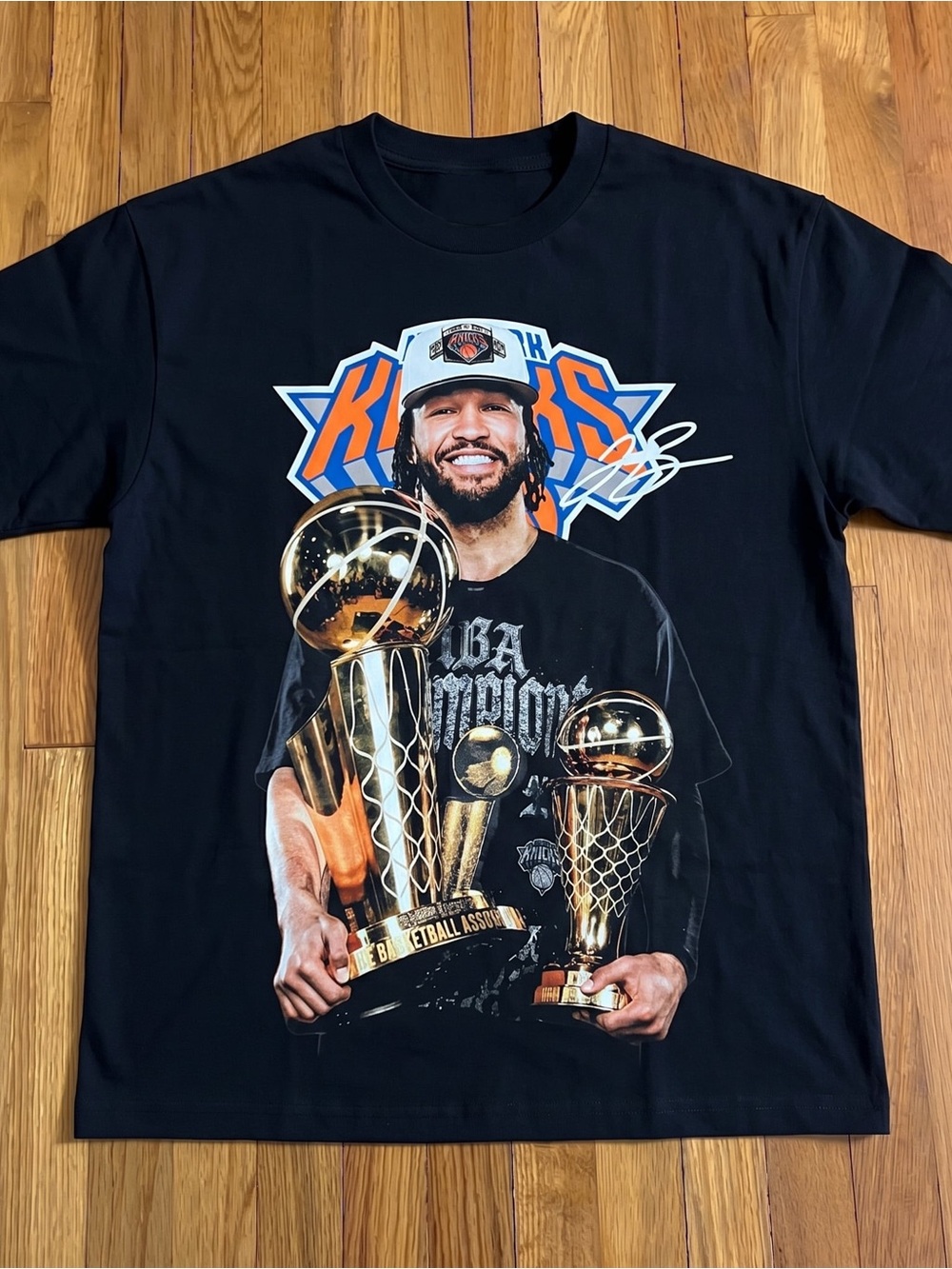 Jalen Brunson “FINALS MVP" New York Knicks T-Shirt L